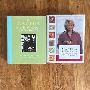 Martha Stewart cookbook each book is $10 two available pictured